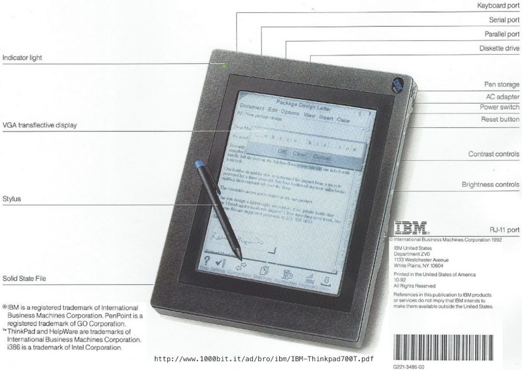 IBM ThinkPad 700T-第一台以ThinkPad命名的笔记本电脑IBM ThinkPad 700T-瑞邦电脑